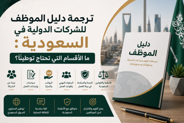 ترجمة دليل الموظف