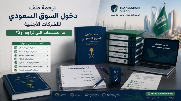 ترجمة ملف دخول السوق السعودي