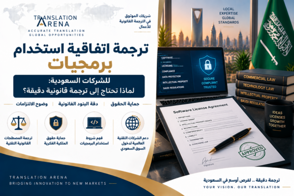 ثادقترجمة اتفاقية استخدام برمجيات