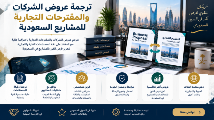 ترجمة عروض شركات